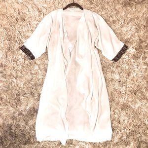 Lularoe Embroidered Kimono Robe Duster Cover Up